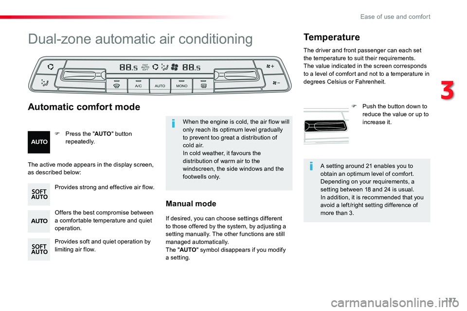 TOYOTA PROACE VERSO 2016 Owners Manual 127
A setting around 21 enables you to obtain an optimum level of comfort. Depending on your requirements, a setting between 18 and 24 is usual.In addition, it is recommended that you avoid a left /ri TOYOTA PROACE VERSO 2016 Owners Manual 127
A setting around 21 enables you to obtain an optimum level of comfort. Depending on your requirements, a setting between 18 and 24 is usual.In addition, it is recommended that you avoid a left /ri