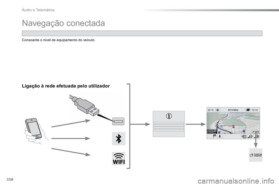 TOYOTA PROACE VERSO 2016 Manual de utilização (in Portuguese) 358
12:13
23 °C
ProaceVerso_pt_Chap10b_NAC-1_ed01-2016
Navegação conectada
Ligação à rede efetuada pelo utilizador
Consoante o nível de equipamento do veículo
Áudio e Telemática TOYOTA PROACE VERSO 2016 Manual de utilização (in Portuguese) 358
12:13
23 °C
ProaceVerso_pt_Chap10b_NAC-1_ed01-2016
Navegação conectada
Ligação à rede efetuada pelo utilizador
Consoante o nível de equipamento do veículo
Áudio e Telemática