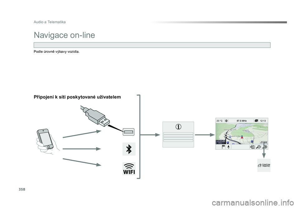 TOYOTA PROACE VERSO 2016 Návod na použití (in Czech) 358
12:13
23 °C
Audio a Telematika
Spacetourer-VP_cs_Chap10b_NAC-1_ed01-2016
Navigace on-line
Připojení k síti poskytované uživatelem
Podle úrovně výbavy vozidla.
Proace-Verso_CS.indb 35819 TOYOTA PROACE VERSO 2016 Návod na použití (in Czech) 358
12:13
23 °C
Audio a Telematika
Spacetourer-VP_cs_Chap10b_NAC-1_ed01-2016
Navigace on-line
Připojení k síti poskytované uživatelem
Podle úrovně výbavy vozidla.
Proace-Verso_CS.indb 35819