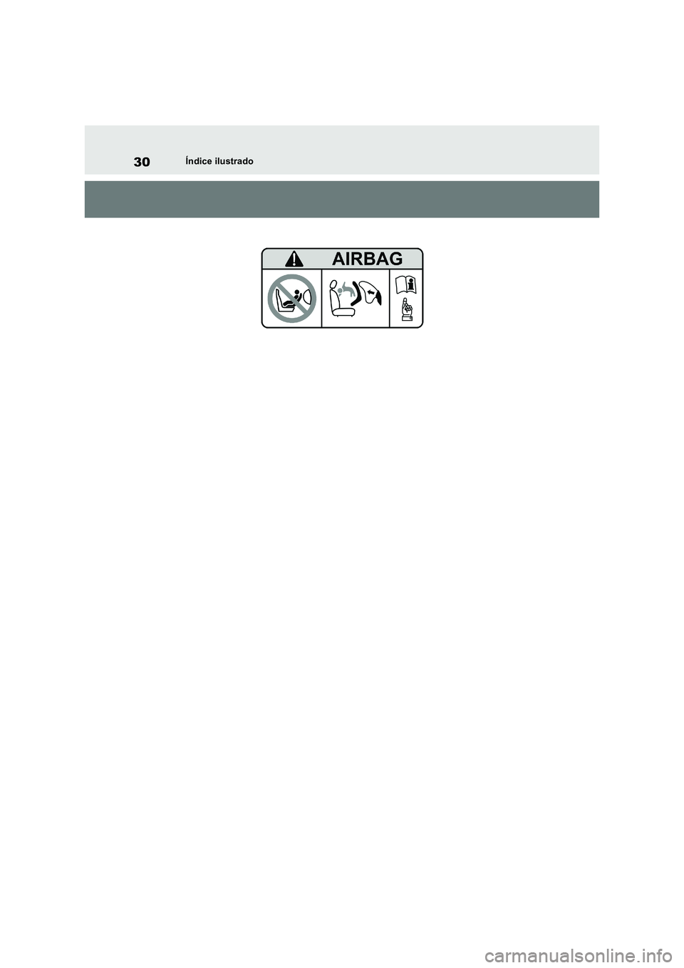 TOYOTA RAV4 2023 Manual del propietario (in Spanish) 30Índice ilustrado TOYOTA RAV4 2023 Manual del propietario (in Spanish) 30Índice ilustrado