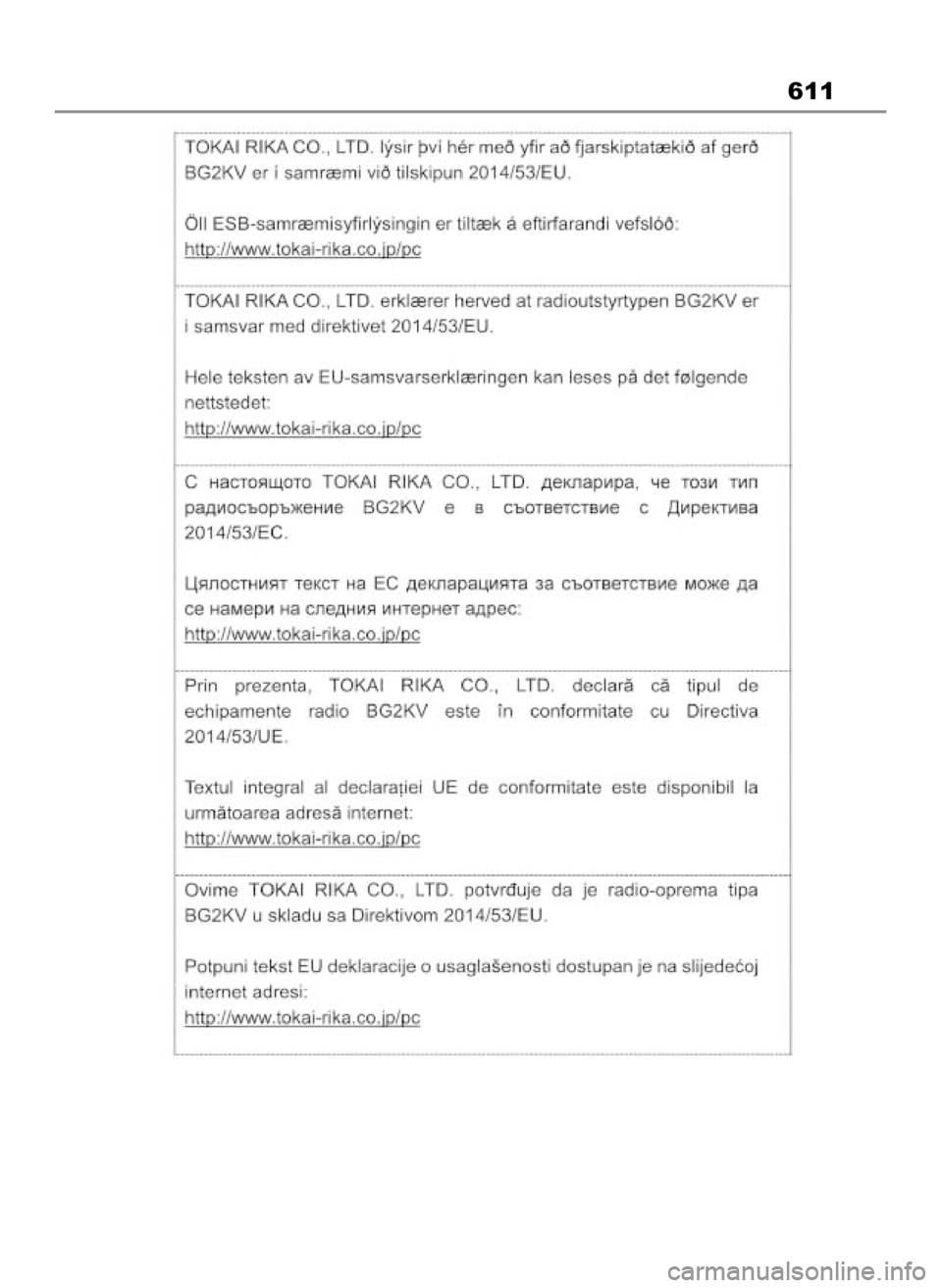 TOYOTA RAV4 2023  Instrukcja obsługi (in Polish) 611
37 RAV4 OM9A574E  11/14/22  6:09 PM  Page 611 