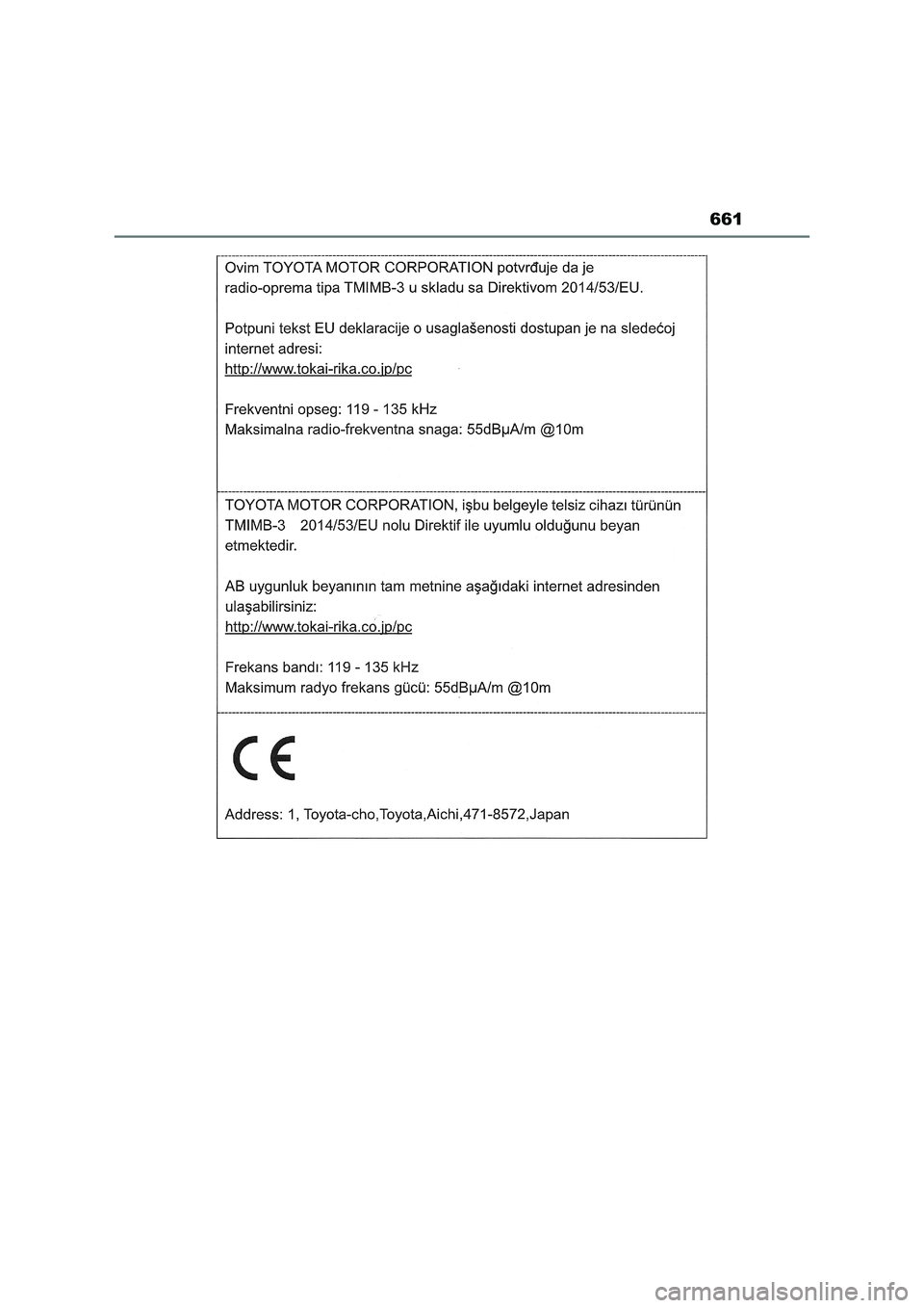 TOYOTA RAV4 2022 Manual del propietario (in Spanish) 661 TOYOTA RAV4 2022 Manual del propietario (in Spanish) 661