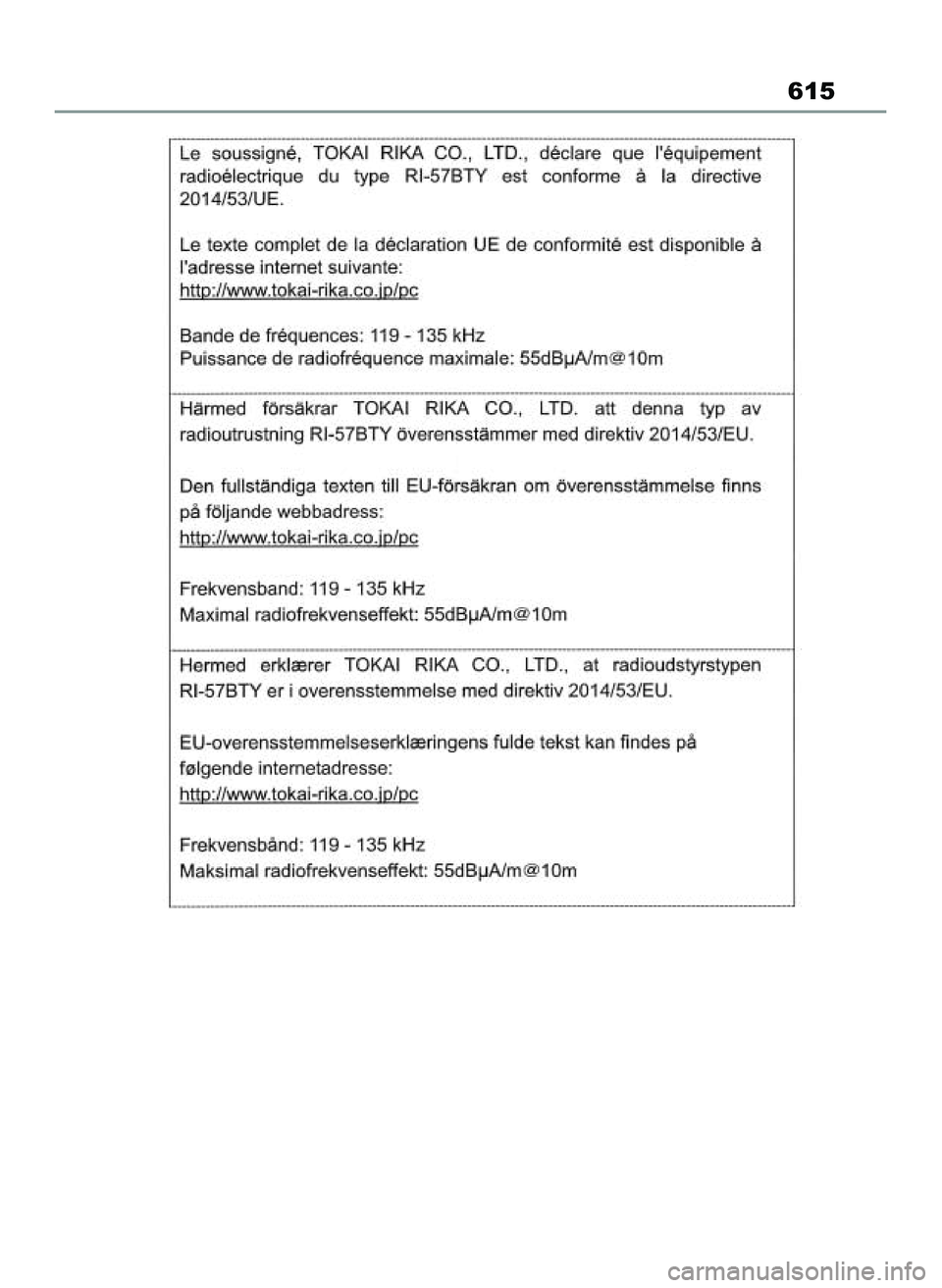TOYOTA RAV4 2022 Instrukcja obsługi (in Polish) 615
55 RAV4 OM42C27E 12/8/21 3:44 PM Page 615 TOYOTA RAV4 2022 Instrukcja obsługi (in Polish) 615
55 RAV4 OM42C27E 12/8/21 3:44 PM Page 615