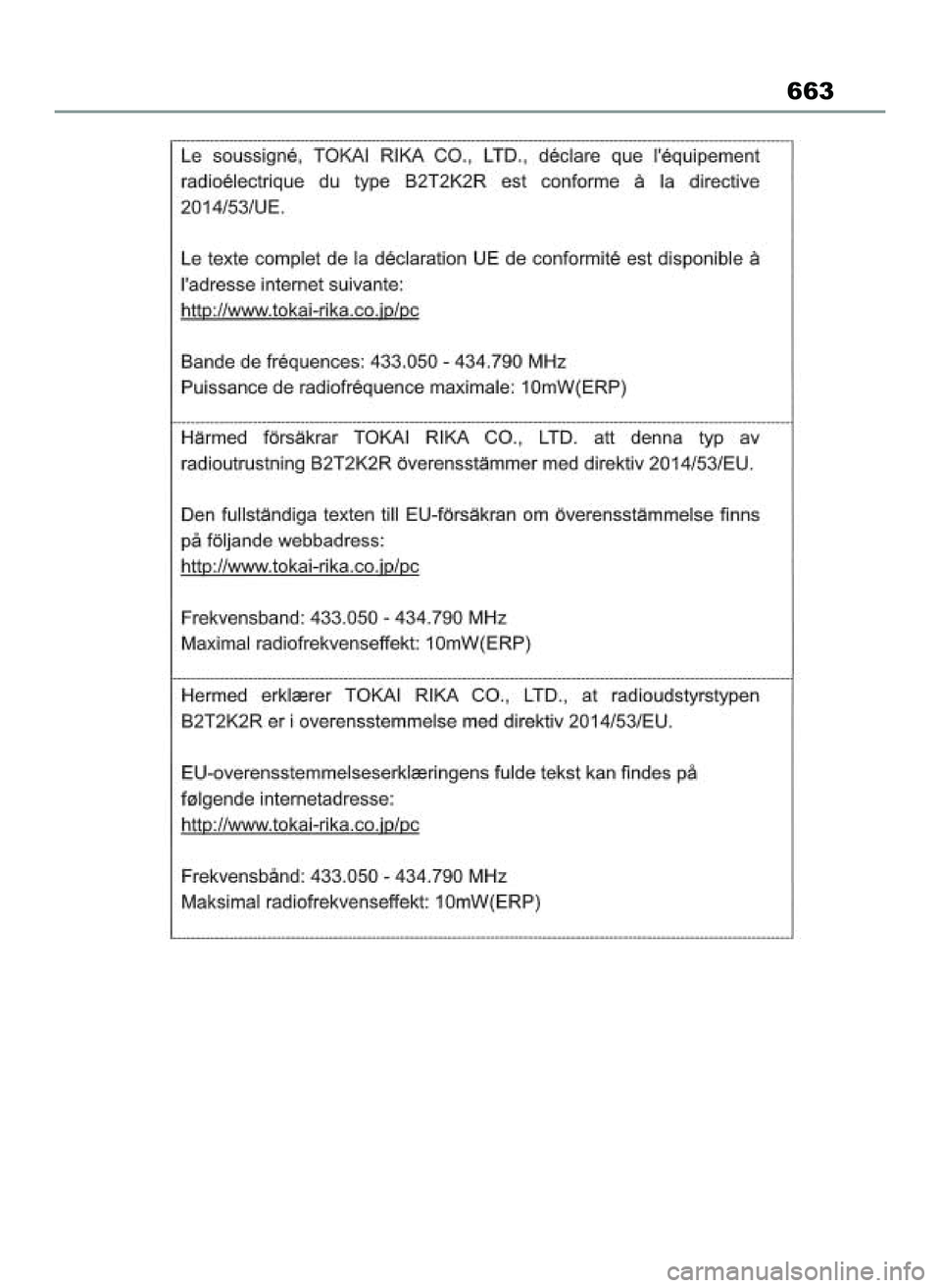 TOYOTA RAV4 2022 Instrukcja obsługi (in Polish) 663
55 RAV4 OM42C27E 12/8/21 3:45 PM Page 663 TOYOTA RAV4 2022 Instrukcja obsługi (in Polish) 663
55 RAV4 OM42C27E 12/8/21 3:45 PM Page 663