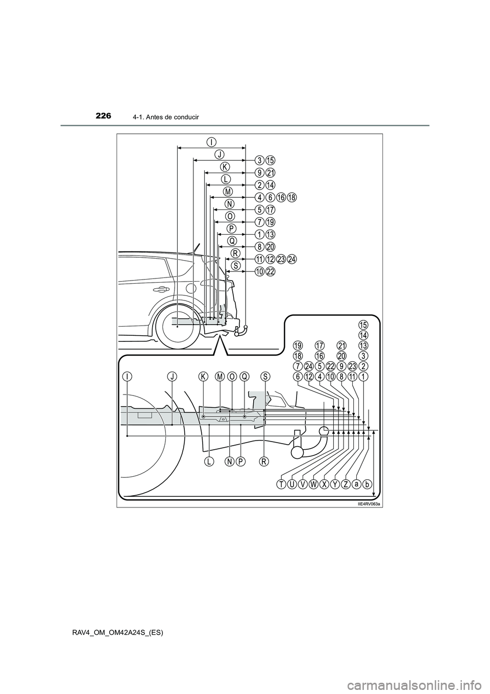 TOYOTA RAV4 2014  Manual del propietario (in Spanish) 2264-1. Antes de conducir
RAV4_OM_OM42A24S_(ES) 