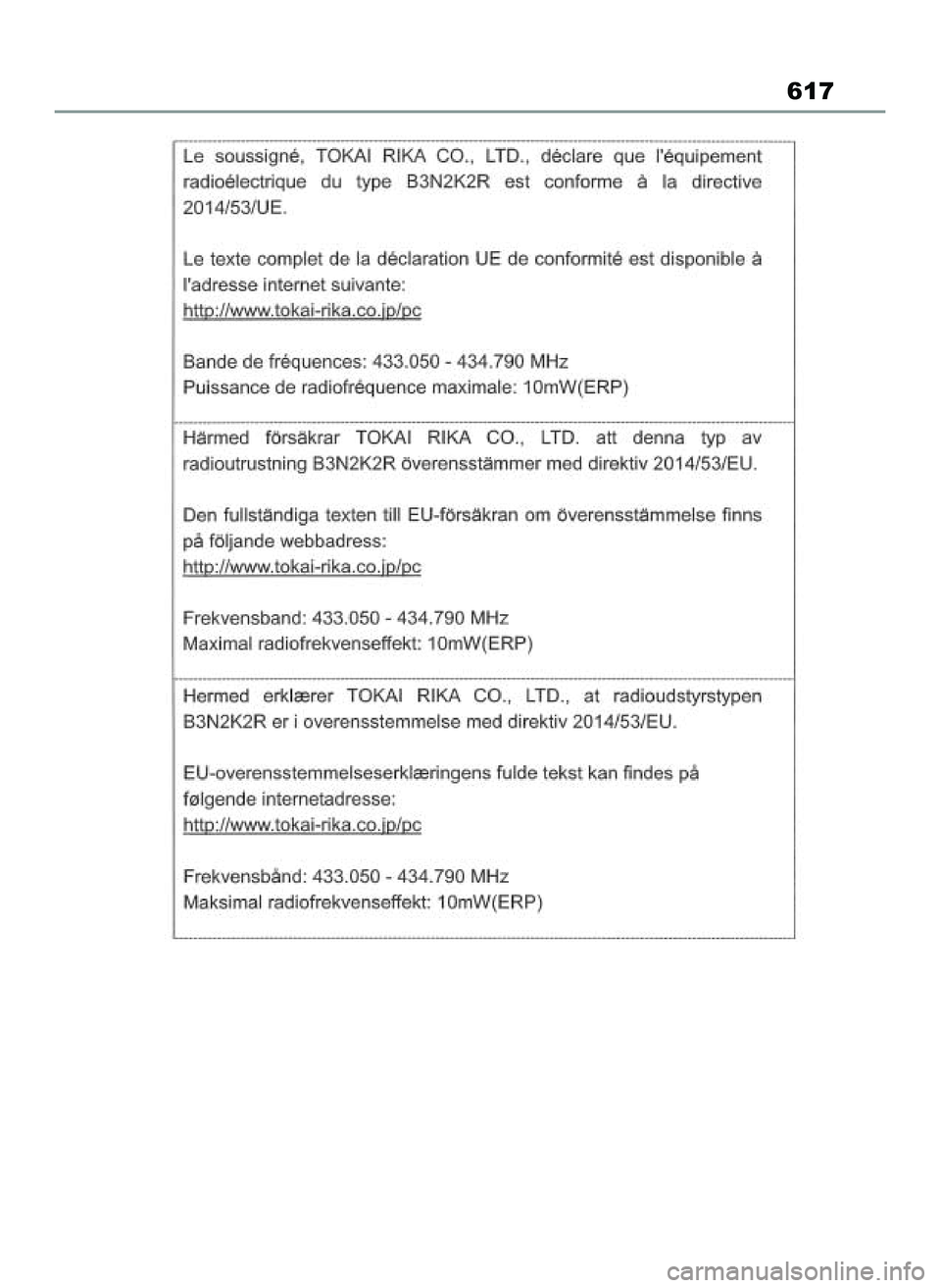 TOYOTA RAV4 PLUG-IN HYBRID 2022  Instrukcja obsługi (in Polish) 617
59 RAV4 Plug In HV OM42E34E  12/12/21  6:00 PM  Page 617 