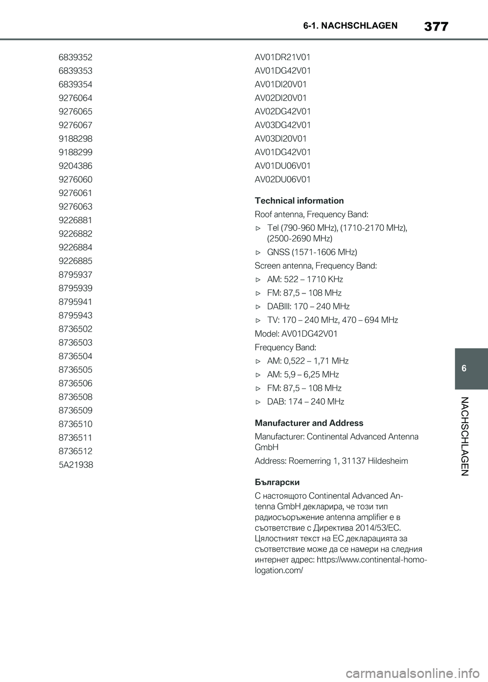 TOYOTA SUPRA 2023 Betriebsanleitungen (in German) 377
6 6-1. NACHSCHLAGEN
NACHSCHLAGEN
Supra_OM_German_OM9A433M_1_2211.book 377 ページ 2022年8月30日 火曜日 午後1時56分 TOYOTA SUPRA 2023 Betriebsanleitungen (in German) 377
6 6-1. NACHSCHLAGEN
NACHSCHLAGEN
Supra_OM_German_OM9A433M_1_2211.book 377 ページ 2022年8月30日 火曜日 午後1時56分