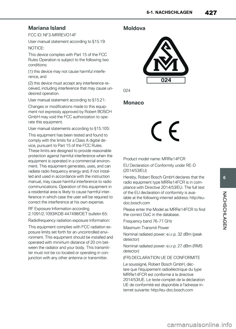 TOYOTA SUPRA 2023 Betriebsanleitungen (in German) 427
6 6-1. NACHSCHLAGEN
NACHSCHLAGEN
Supra_OM_German_OM9A433M_1_2211.book 427 ページ 2022年8月30日 火曜日 午後1時56分 TOYOTA SUPRA 2023 Betriebsanleitungen (in German) 427
6 6-1. NACHSCHLAGEN
NACHSCHLAGEN
Supra_OM_German_OM9A433M_1_2211.book 427 ページ 2022年8月30日 火曜日 午後1時56分