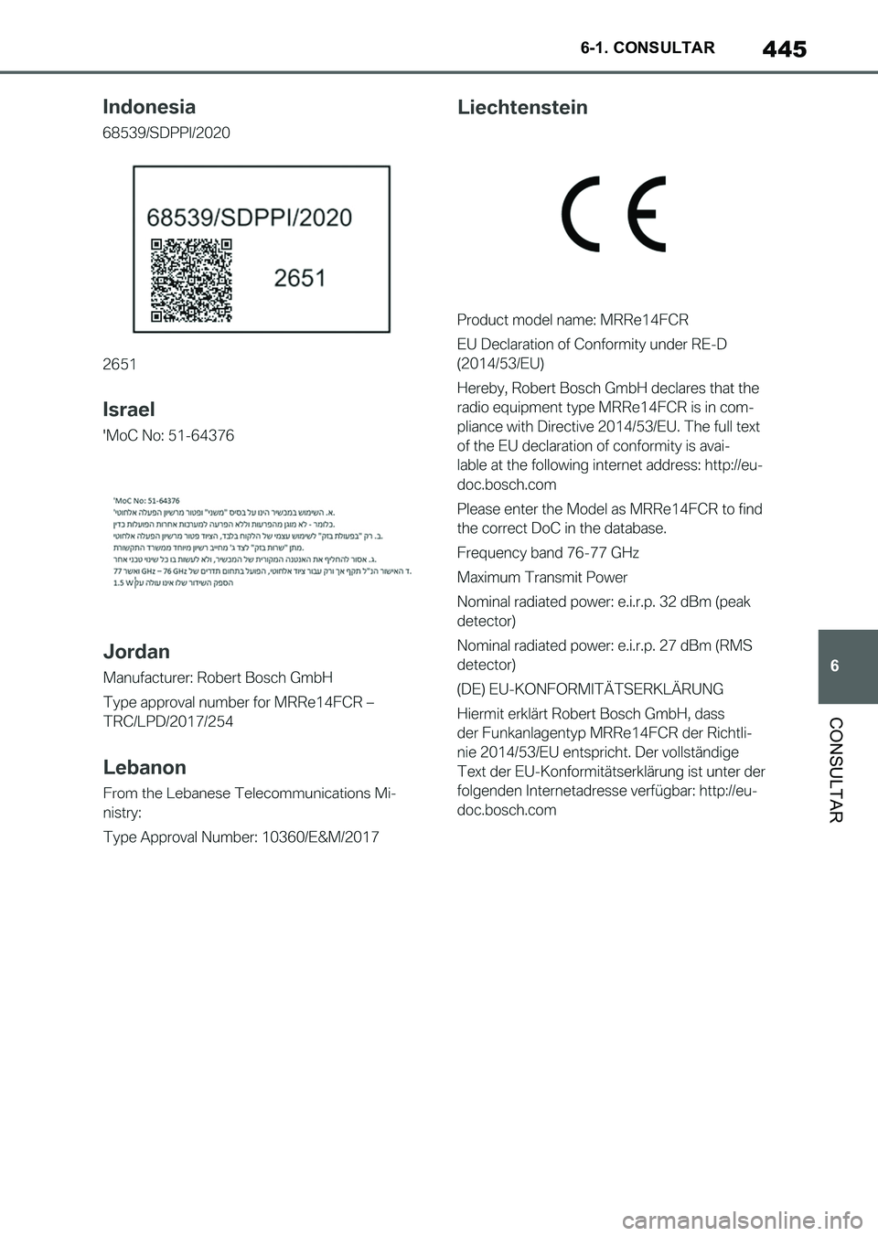 TOYOTA SUPRA 2023 Manual del propietario (in Spanish) 445
6 6-1. CONSULTAR
CONSULTAR
Supra_OM_Spanish_OM9A434S_1_2211.book 445 ページ 2022年9月1日 木曜日 午後1時55分 TOYOTA SUPRA 2023 Manual del propietario (in Spanish) 445
6 6-1. CONSULTAR
CONSULTAR
Supra_OM_Spanish_OM9A434S_1_2211.book 445 ページ 2022年9月1日 木曜日 午後1時55分