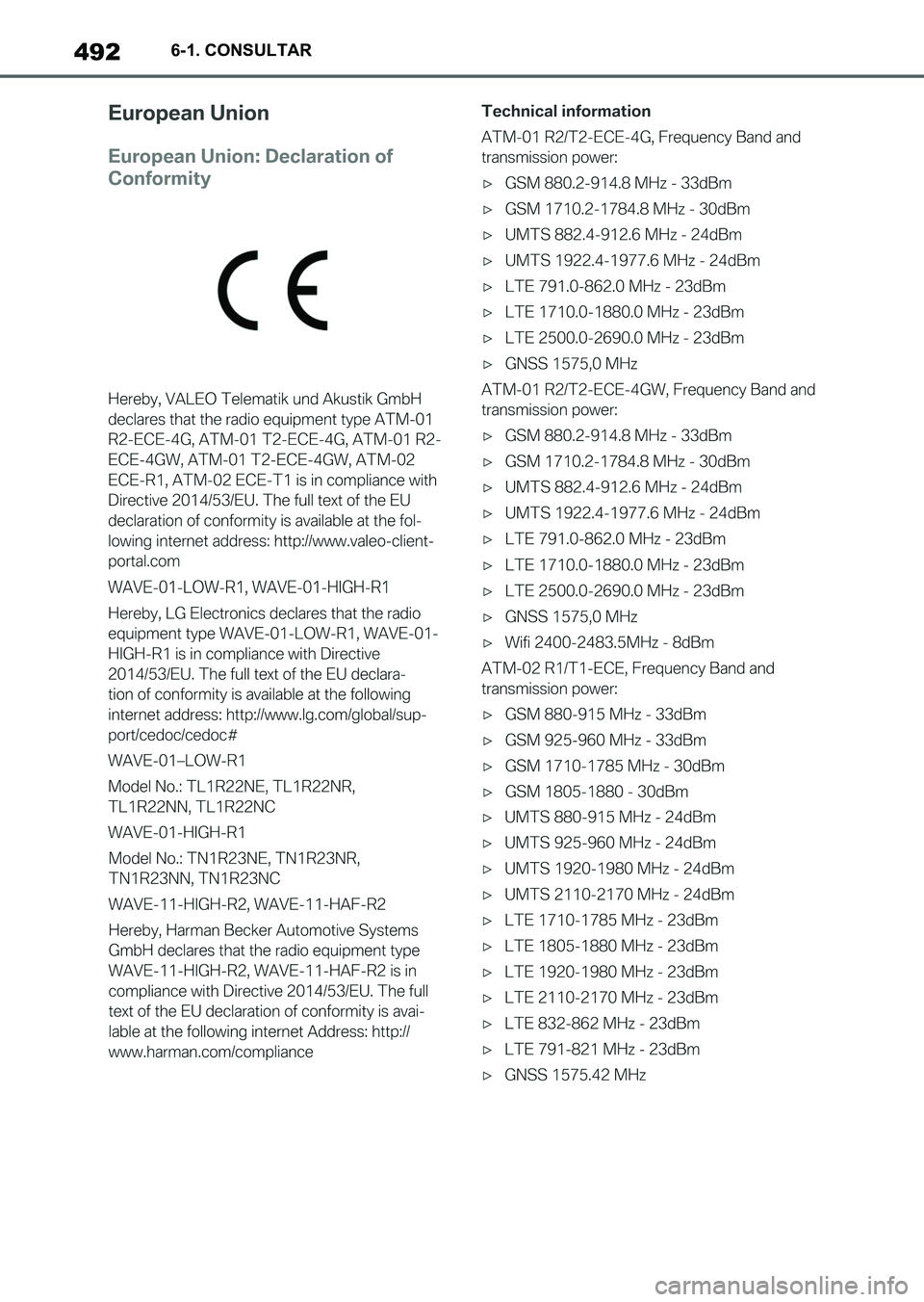 TOYOTA SUPRA 2023  Manual del propietario (in Spanish) 4926-1. CONSULTAR
Supra_OM_Spanish_OM9A434S_1_2211.book  492 ページ  ２０２２年９月１日　木曜日　午後１時５５分 