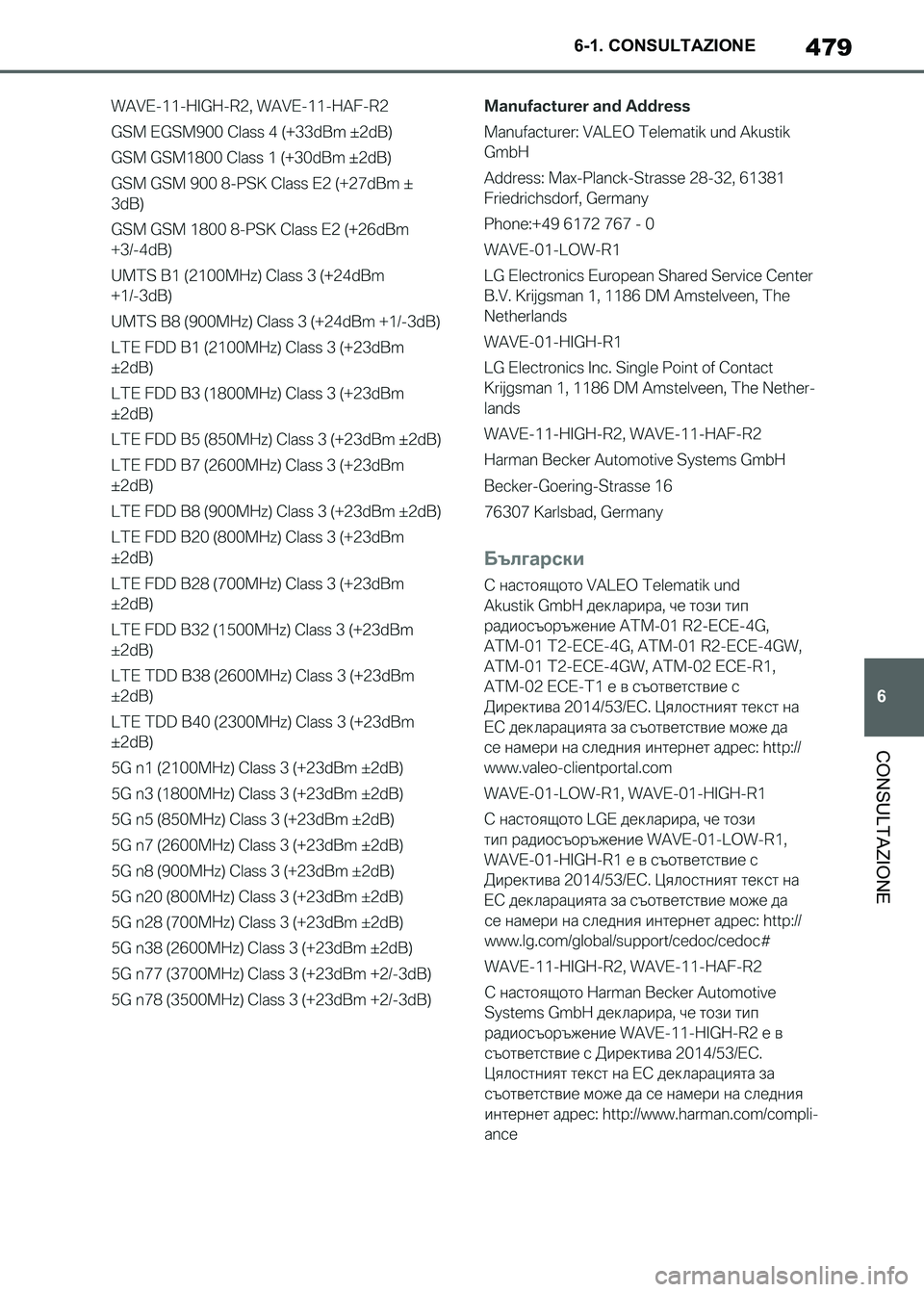 TOYOTA SUPRA 2023 Manuale duso (in Italian) 479
6 6-1. CONSULTAZIONE
CONSULTAZIONE
Supra_OM_Italian_OM9A435L_1_2211.book 479 ページ 2022年8月30日 火曜日 午後2時32分 TOYOTA SUPRA 2023 Manuale duso (in Italian) 479
6 6-1. CONSULTAZIONE
CONSULTAZIONE
Supra_OM_Italian_OM9A435L_1_2211.book 479 ページ 2022年8月30日 火曜日 午後2時32分