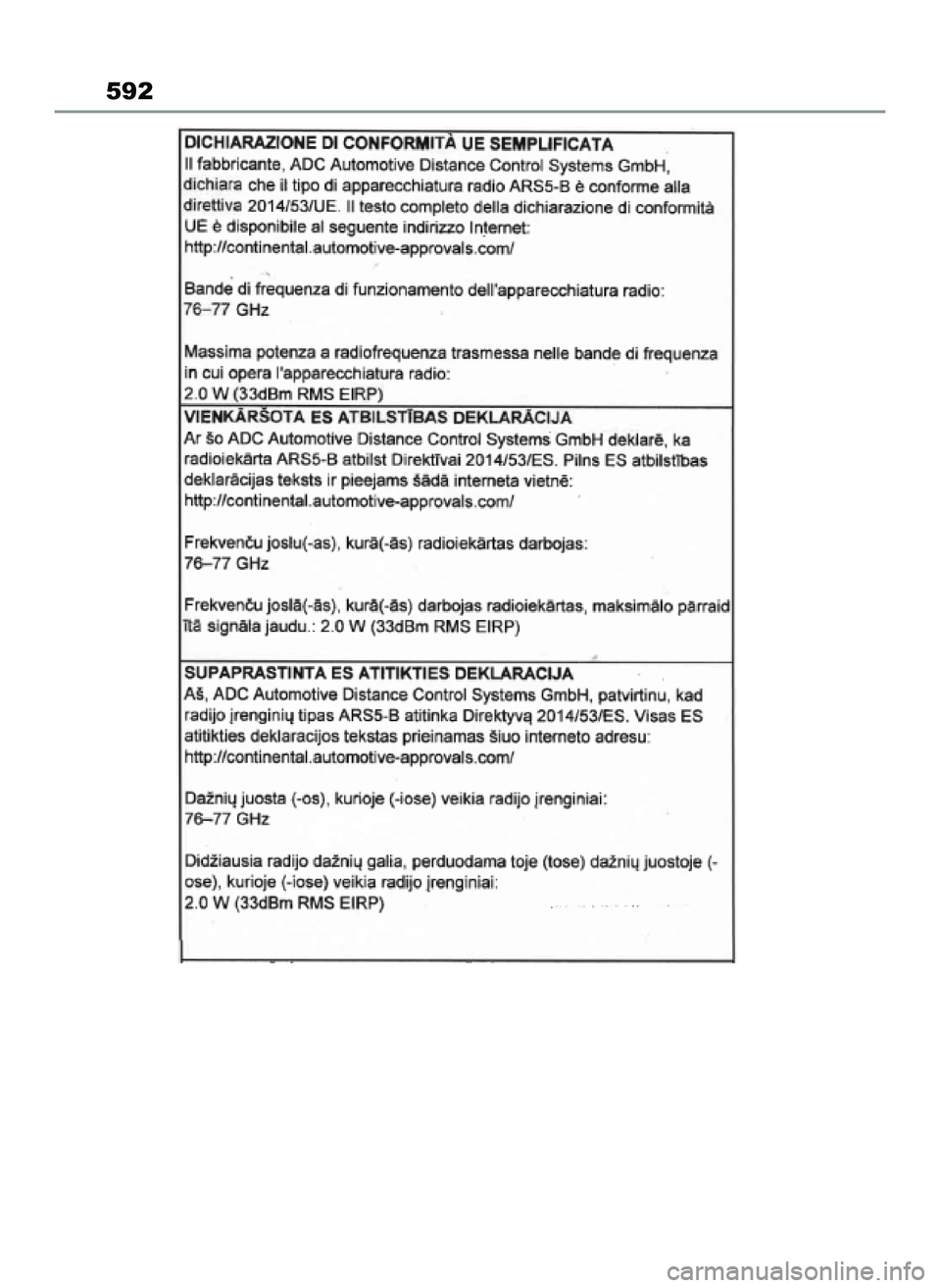 TOYOTA YARIS CROSS 2022  Instrukcja obsługi (in Polish) 592
46 Yaris Cross OM52N20E  10/1/21  4:16 PM  Page 592 