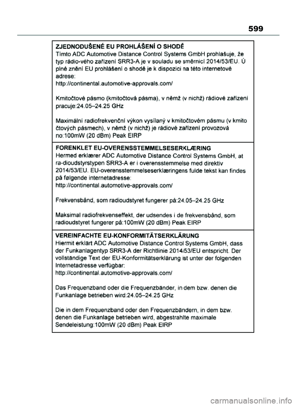 TOYOTA YARIS CROSS 2022  Instrukcja obsługi (in Polish) 599
46 Yaris Cross OM52N20E  10/1/21  4:17 PM  Page 599 