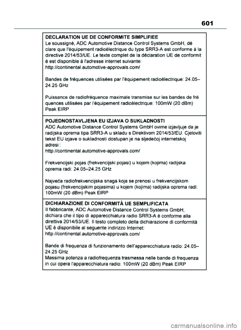 TOYOTA YARIS CROSS 2022  Instrukcja obsługi (in Polish) 601
46 Yaris Cross OM52N20E  10/1/21  4:17 PM  Page 601 