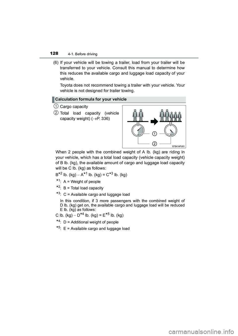 TOYOTA YARIS HATCHBACK 2017 Owners Manual 1284-1. Before driving
YARIS_HB_OM_USA_OM52G64U
(6) If your vehicle will be towing a trailer, load from your trailer will betransferred to your vehicle. Consult this manual to determine how
this reduc TOYOTA YARIS HATCHBACK 2017 Owners Manual 1284-1. Before driving
YARIS_HB_OM_USA_OM52G64U
(6) If your vehicle will be towing a trailer, load from your trailer will betransferred to your vehicle. Consult this manual to determine how
this reduc