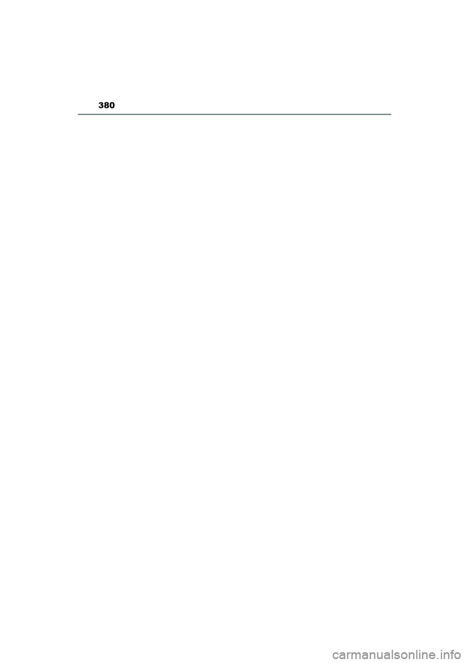 TOYOTA YARIS HATCHBACK 2017 Owners Manual 380
YARIS_HB_OM_USA_OM52G64U
YARIS_HB_OM_USA_OM52G64U.book 380 ページ 2016年2月16日 火曜日 午後3時20分 TOYOTA YARIS HATCHBACK 2017 Owners Manual 380
YARIS_HB_OM_USA_OM52G64U
YARIS_HB_OM_USA_OM52G64U.book 380 ページ 2016年2月16日 火曜日 午後3時20分