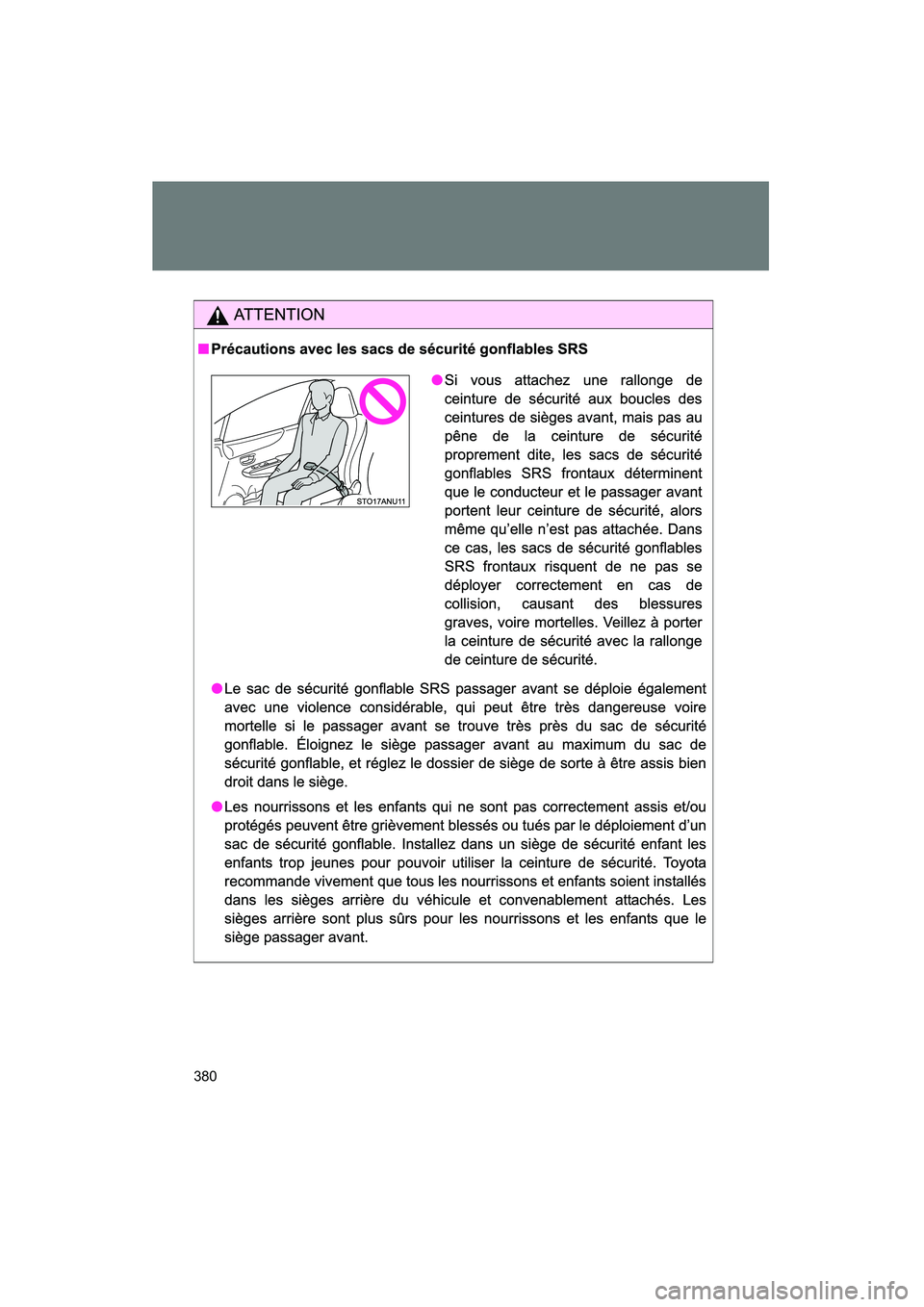TOYOTA YARIS HATCHBACK 2013  Owners Manual 380
YARIS_HB_U_52D44U 