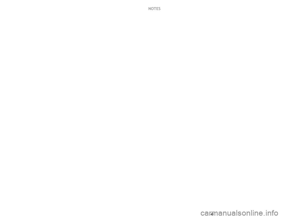 TOYOTA 4RUNNER 2016 N280 / 5.G Quick Reference Guide 41
NOTES
This Quick Reference Guide is a summary of basic vehicle 
operations. It contains brief descriptions of fundamental operations 
so you can locate and use the vehicle’s main equipment quickl