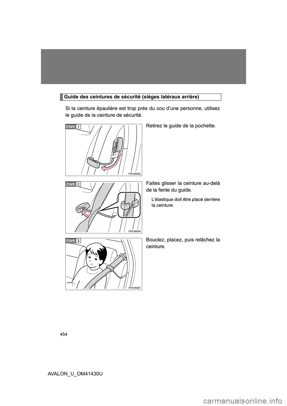 TOYOTA AVALON 2009 XX30 / 3.G Owners Manual 454
AVALON_U_OM41430U TOYOTA AVALON 2009 XX30 / 3.G Owners Manual 454
AVALON_U_OM41430U