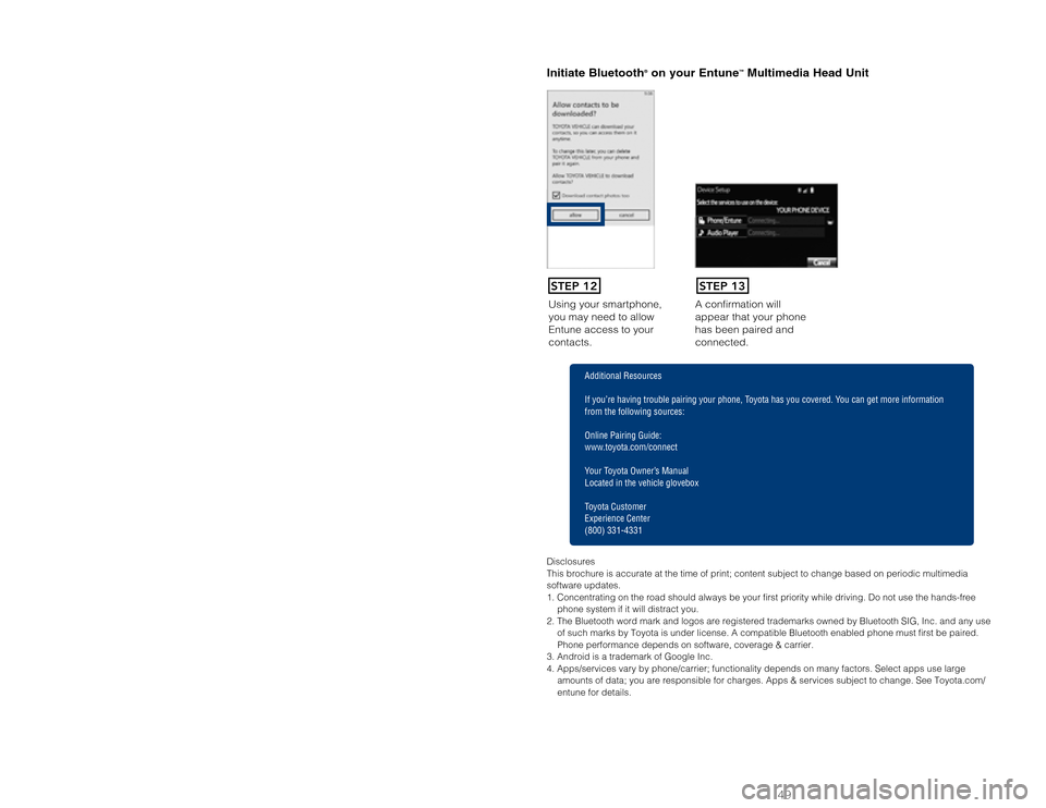 TOYOTA AVALON HYBRID 2017 XX40 / 4.G Quick Reference Guide AVALON HV 2017
This Quick Reference Guide is a summary of basic vehicle
operations. It contains brief descriptions of fundamental
operations so you can locate and use the vehicle’s main
equipment q TOYOTA AVALON HYBRID 2017 XX40 / 4.G Quick Reference Guide AVALON HV 2017
This Quick Reference Guide is a summary of basic vehicle
operations. It contains brief descriptions of fundamental
operations so you can locate and use the vehicle’s main
equipment q