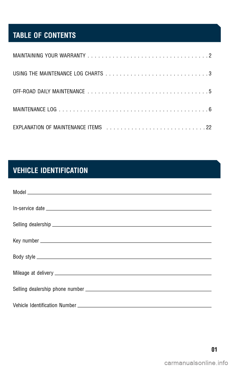 TOYOTA LAND CRUISER 2009 J200 Scheduled Maintenance Guide 