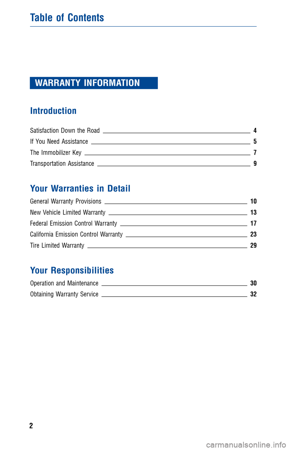 TOYOTA LAND CRUISER 2014 J200 Warranty And Maintenance Guide JOBNAME: 1491133-2014-lndWG-E PAGE: 2 SESS: 11 OUTPUT: Fri Jul 12 10:06:01 2013 
/tweddle/toyota/sched-maint/1491133-en-lnd/wg
WARRANTY INFORMATION
Introduction
Satisfaction Down the Road 4
If You Nee