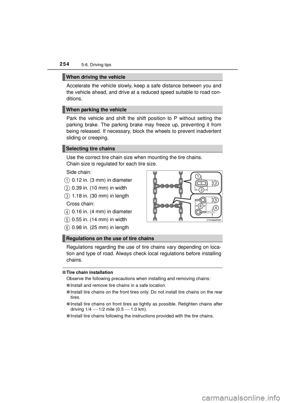 TOYOTA MIRAI 2016 1.G Owners Manual 2545-6. Driving tips
MIRAI_OM_USA_OM62004U
Accelerate the vehicle slowly, keep a safe distance between you and
the vehicle ahead, and drive at a reduced speed suitable to road con-
ditions.
Park the TOYOTA MIRAI 2016 1.G Owners Manual 2545-6. Driving tips
MIRAI_OM_USA_OM62004U
Accelerate the vehicle slowly, keep a safe distance between you and
the vehicle ahead, and drive at a reduced speed suitable to road con-
ditions.
Park the