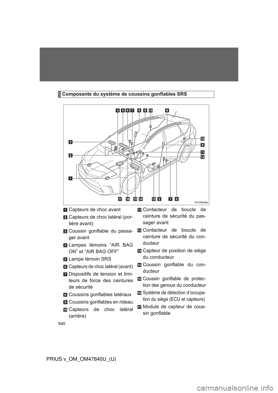 TOYOTA PRIUS V 2014 ZVW40 / 1.G Owners Manual 540
PRIUS v_OM_OM47840U_(U) TOYOTA PRIUS V 2014 ZVW40 / 1.G Owners Manual 540
PRIUS v_OM_OM47840U_(U)