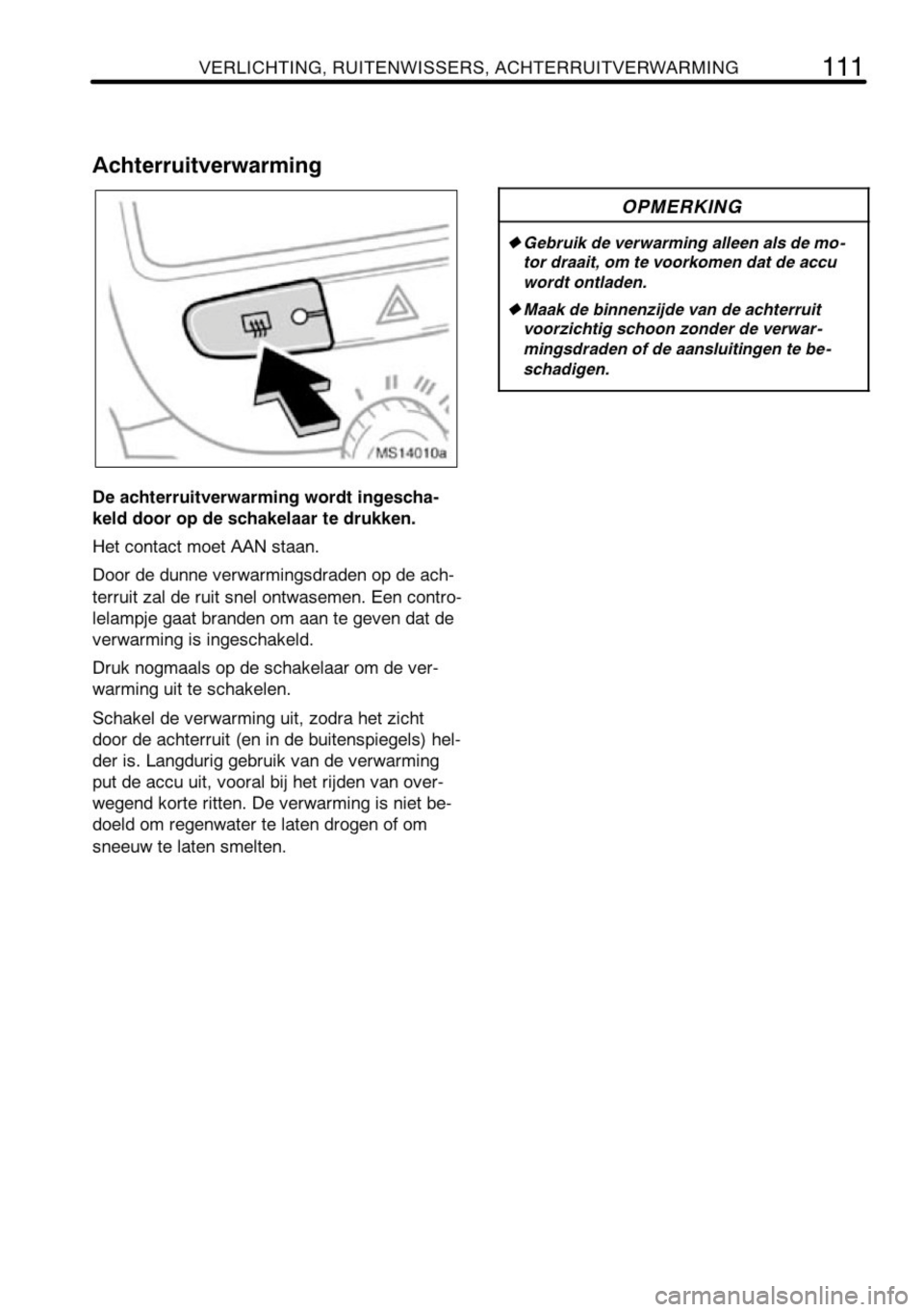 TOYOTA AYGO 2008  Instructieboekje (in Dutch) 