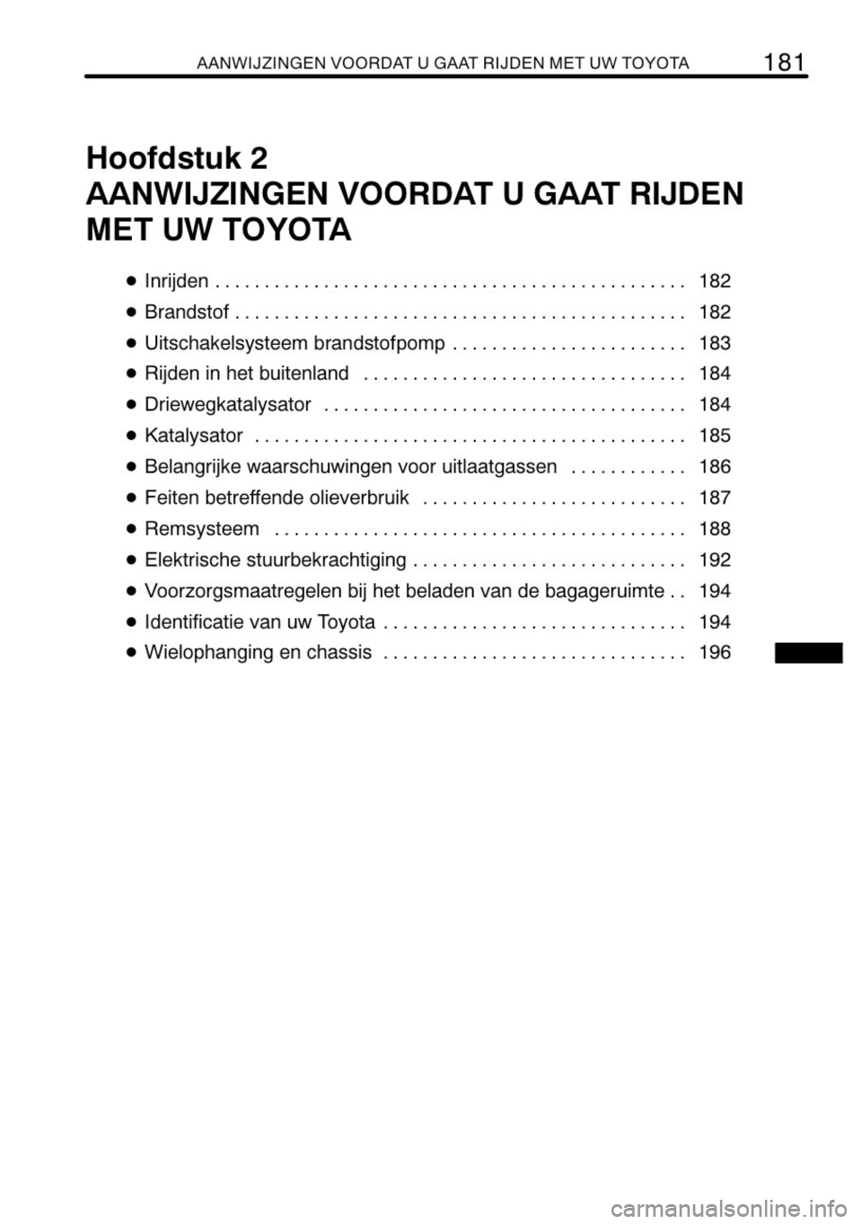 TOYOTA AYGO 2008 Instructieboekje (in Dutch) TOYOTA AYGO 2008 Instructieboekje (in Dutch)