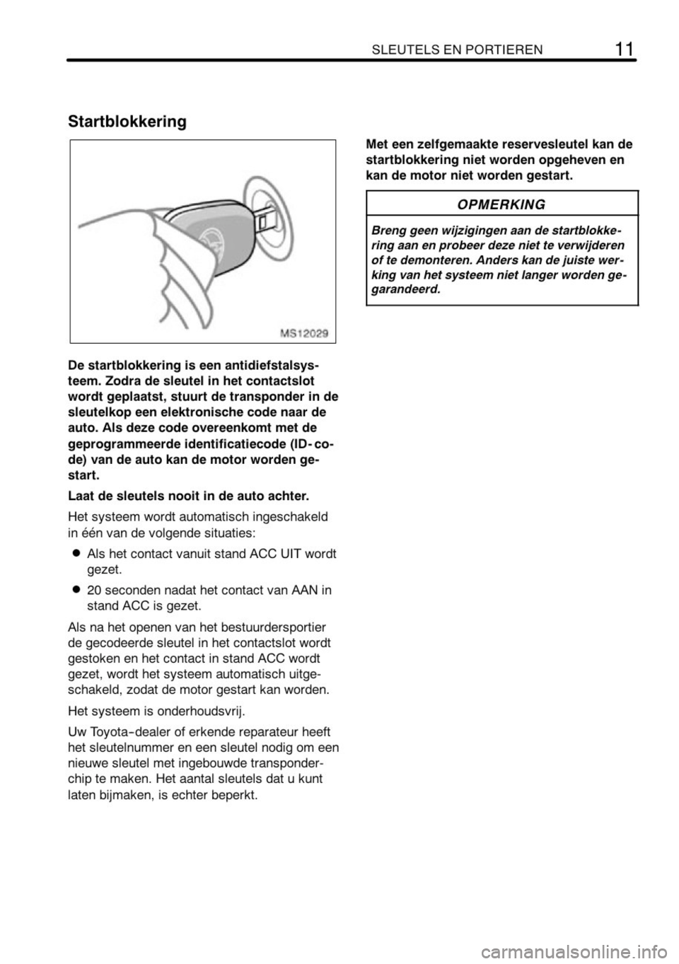 TOYOTA AYGO 2008  Instructieboekje (in Dutch) 