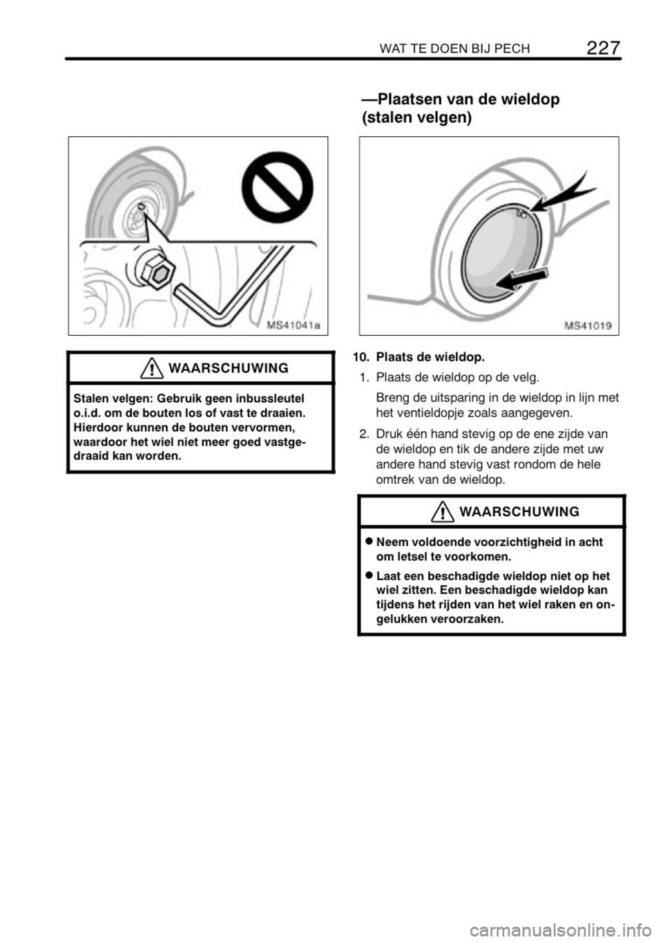 TOYOTA AYGO 2008  Instructieboekje (in Dutch) 