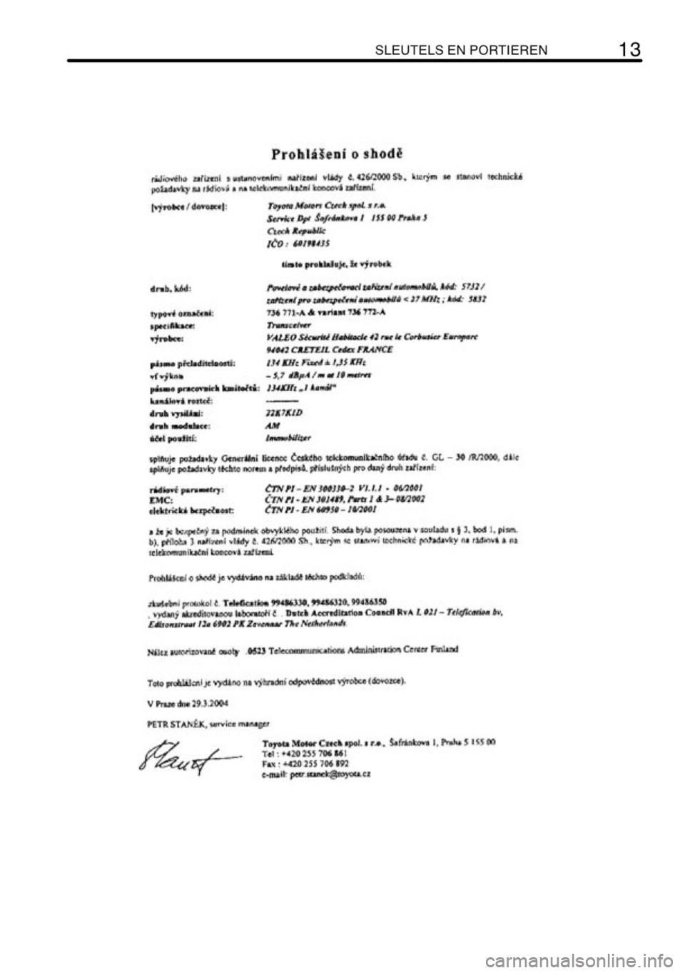 TOYOTA AYGO 2008  Instructieboekje (in Dutch) 