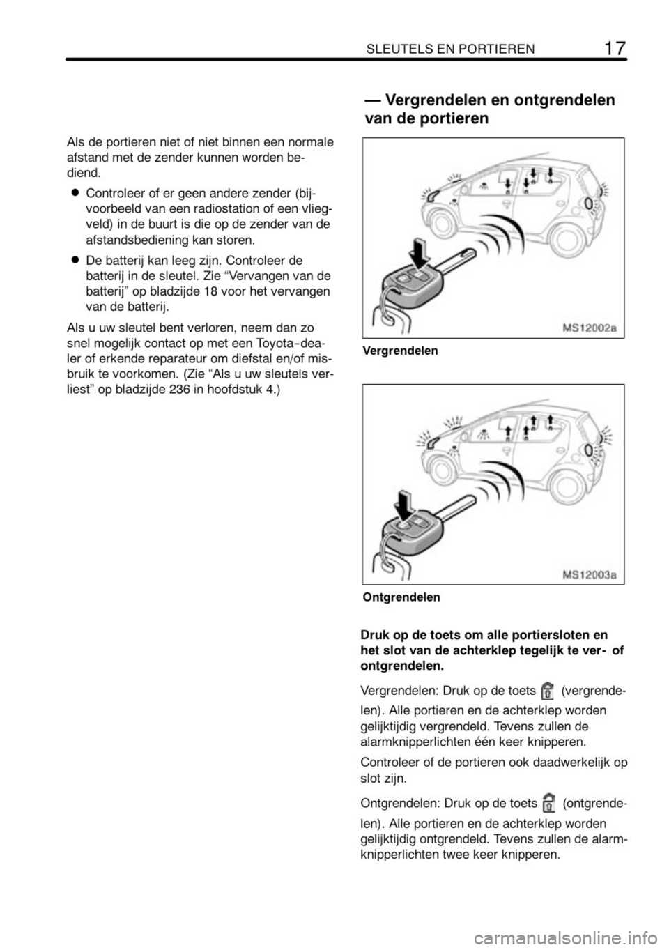 TOYOTA AYGO 2008  Instructieboekje (in Dutch) 