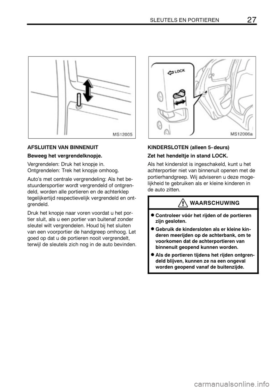 TOYOTA AYGO 2008  Instructieboekje (in Dutch) 