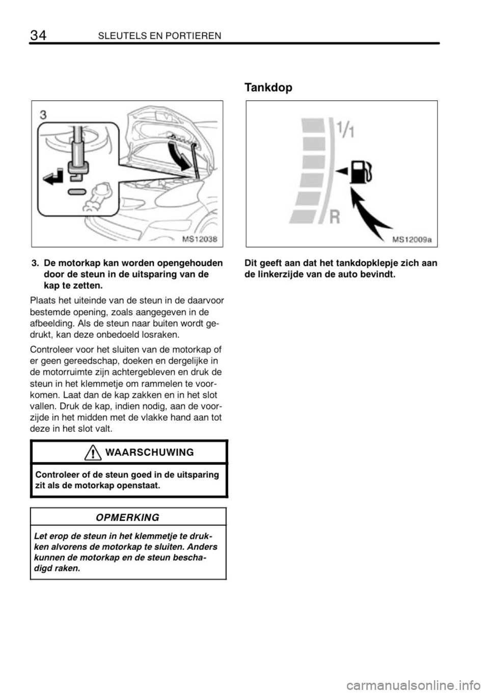 TOYOTA AYGO 2008  Instructieboekje (in Dutch) 