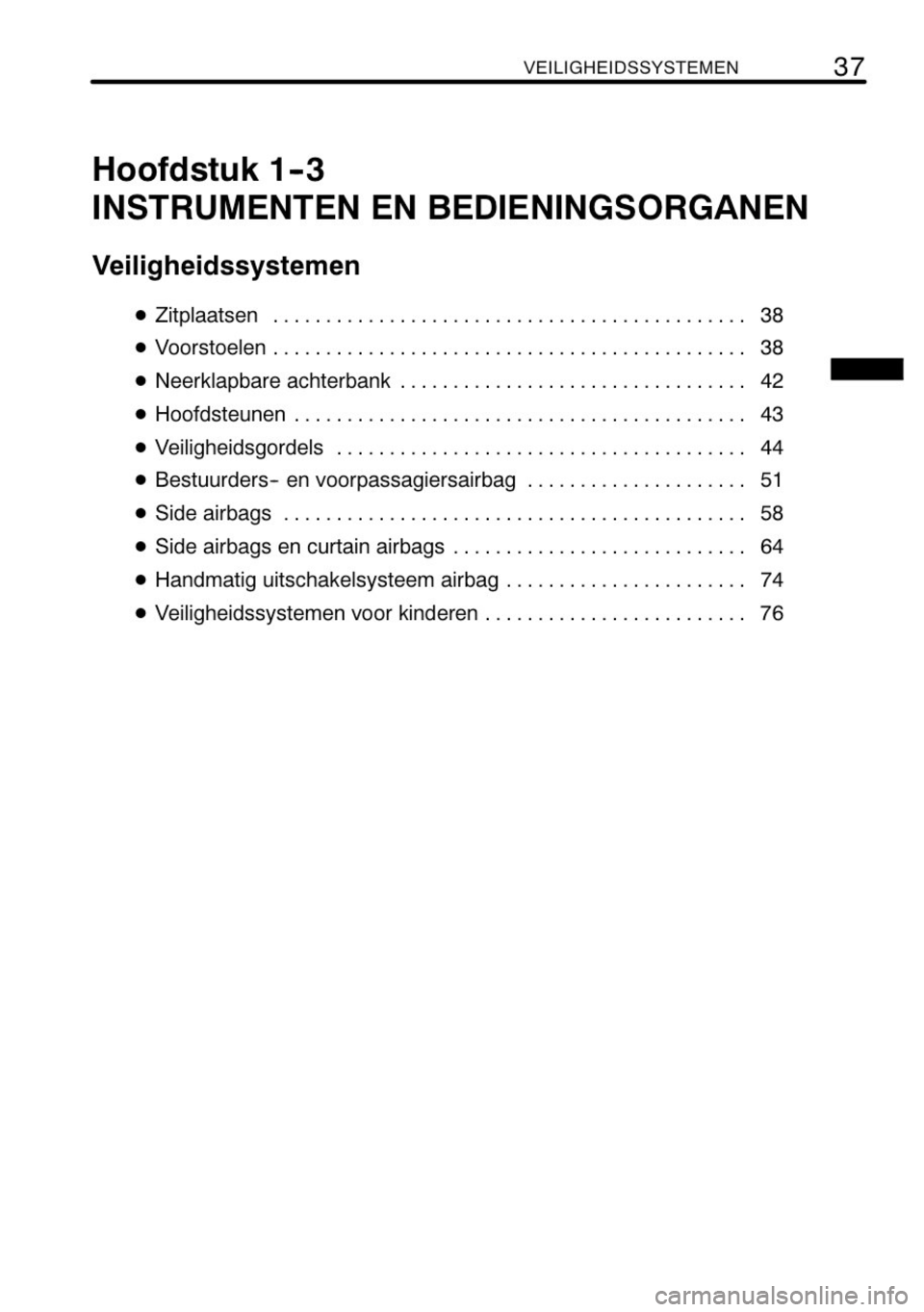 TOYOTA AYGO 2008  Instructieboekje (in Dutch) 