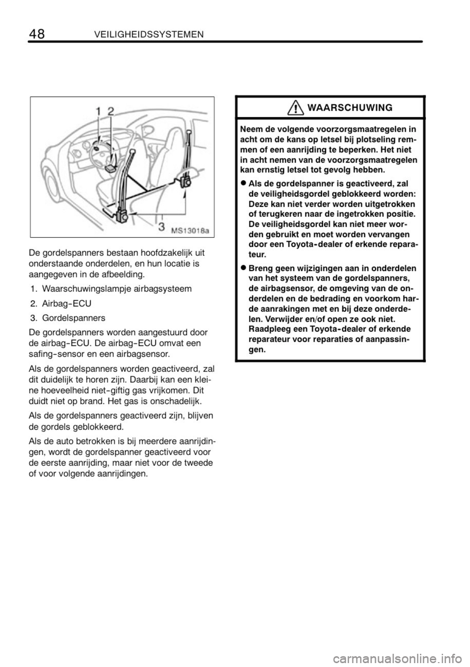 TOYOTA AYGO 2008 Instructieboekje (in Dutch) TOYOTA AYGO 2008 Instructieboekje (in Dutch)