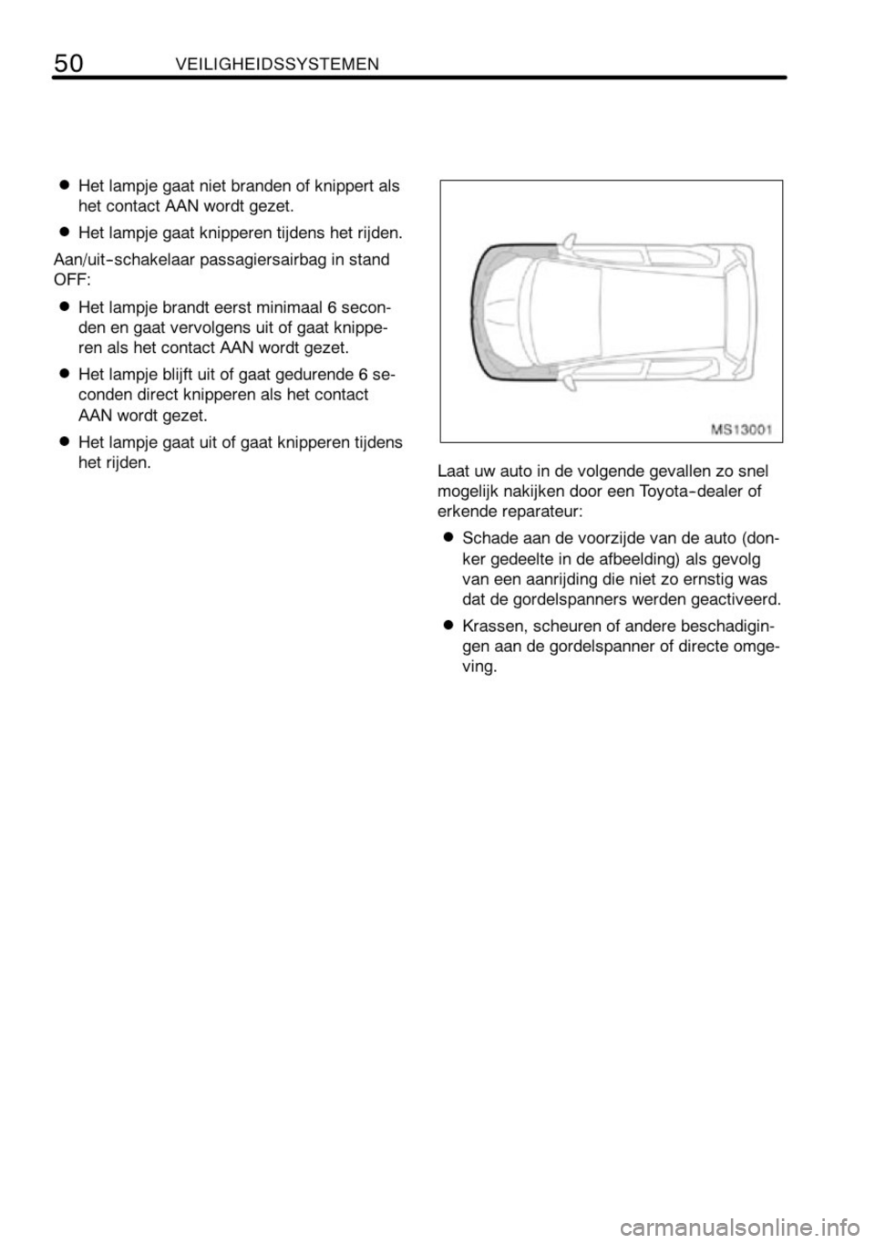 TOYOTA AYGO 2008 Instructieboekje (in Dutch) TOYOTA AYGO 2008 Instructieboekje (in Dutch)