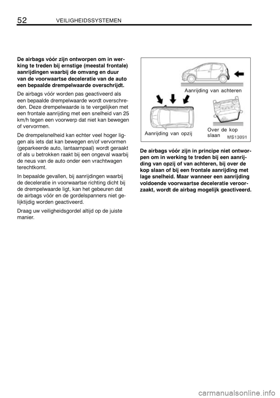 TOYOTA AYGO 2008 Instructieboekje (in Dutch) TOYOTA AYGO 2008 Instructieboekje (in Dutch)
