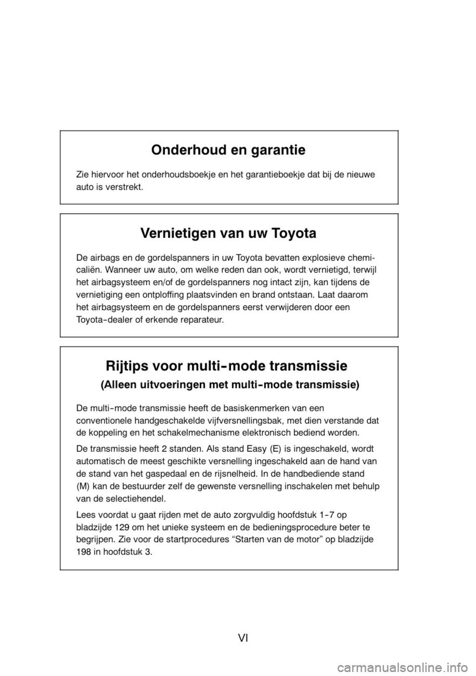 TOYOTA AYGO 2008  Instructieboekje (in Dutch) 