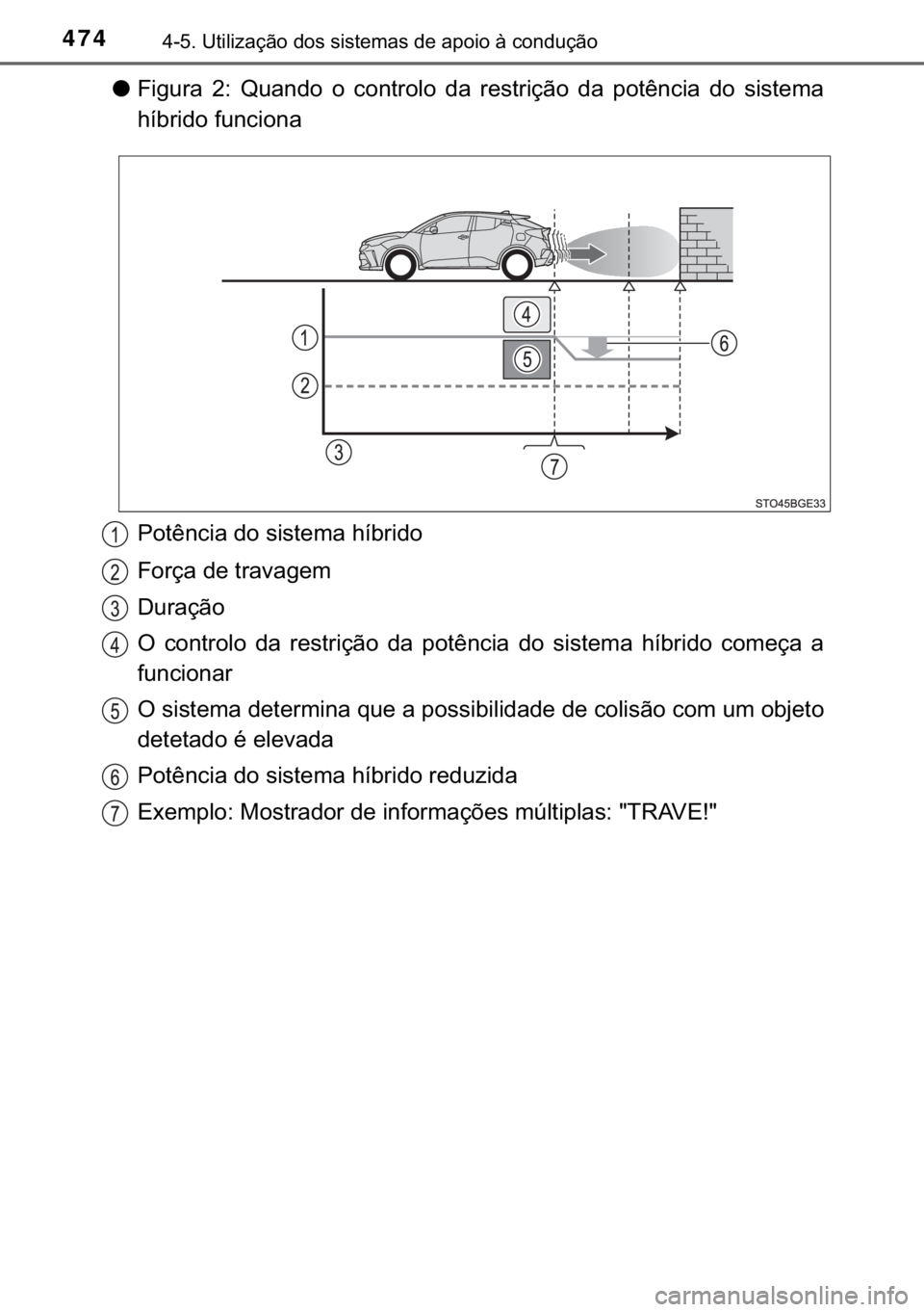 TOYOTA C-HR 2020  Manual de utilização (in Portuguese) 474������8�W�L�O�L�]�D�o�m�R��G�R�V��V�L�V�W�H�P�D�V��G�H��D�S�R�L�R��j��F�R�Q�G�X�o�m�R
●�)�L�J�X�U�D� ��� �4�X�D�Q�G�R� �R� �F�R�Q�W�U�R�O�R� �G�D� �U�H�V�W�U�L�o�m�R� �G�D� �