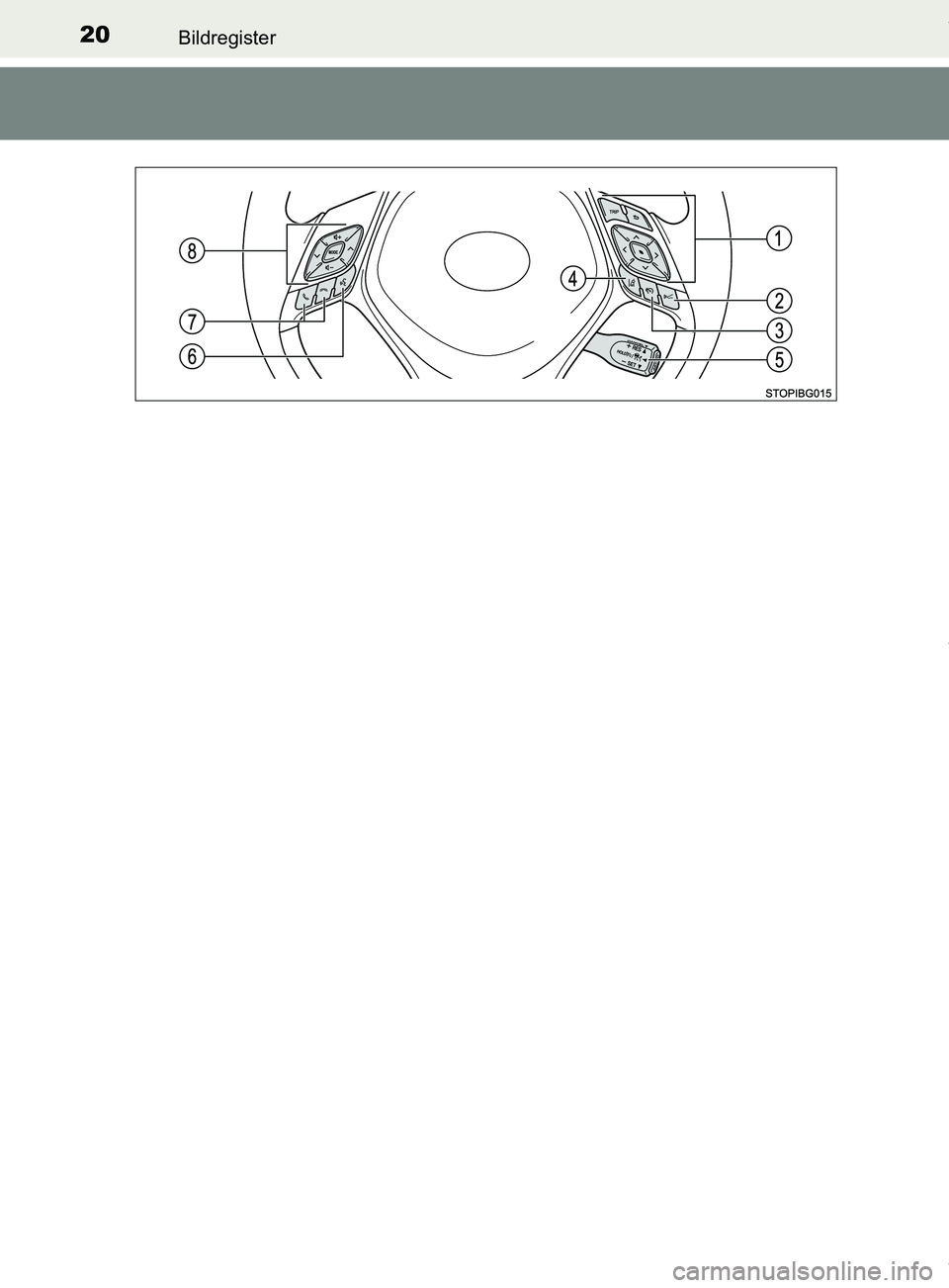 TOYOTA C-HR 2018  Bruksanvisningar (in Swedish) 20Bildregister
C-HR_HV_OM_Europe_OM10576SE
OM10576SE.book  Page 20  Tuesday, April 3, 2018  11:12 AM 