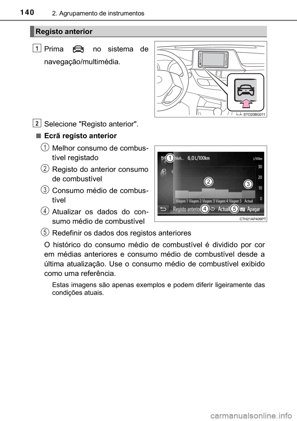 TOYOTA C-HR 2017  Manual de utilização (in Portuguese) 140����$�J�U�X�S�D�P�H�Q�W�R��G�H��L�Q�V�W�U�X�P�H�Q�W�R�V
�3�U�L�P�D� � �Q�R� �V�L�V�W�H�P�D� �G�H
�Q�D�Y�H�J�D�o�m�R��P�X�O�W�L�P�p�G�L�D�
�6�H�O�H�F�L�R�Q�H���5�H�J�L�V�W�R��D�Q�W�H�U