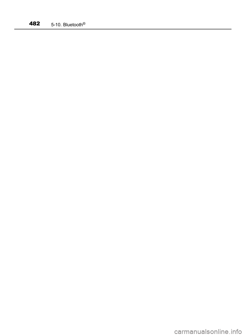 TOYOTA HILUX 2019  Instrukcja obsługi (in Polish) 4825-10. Bluetooth®
31 Hilux OM0K375E  7/17/18  12:26 PM  Page 482    (Black plate) 