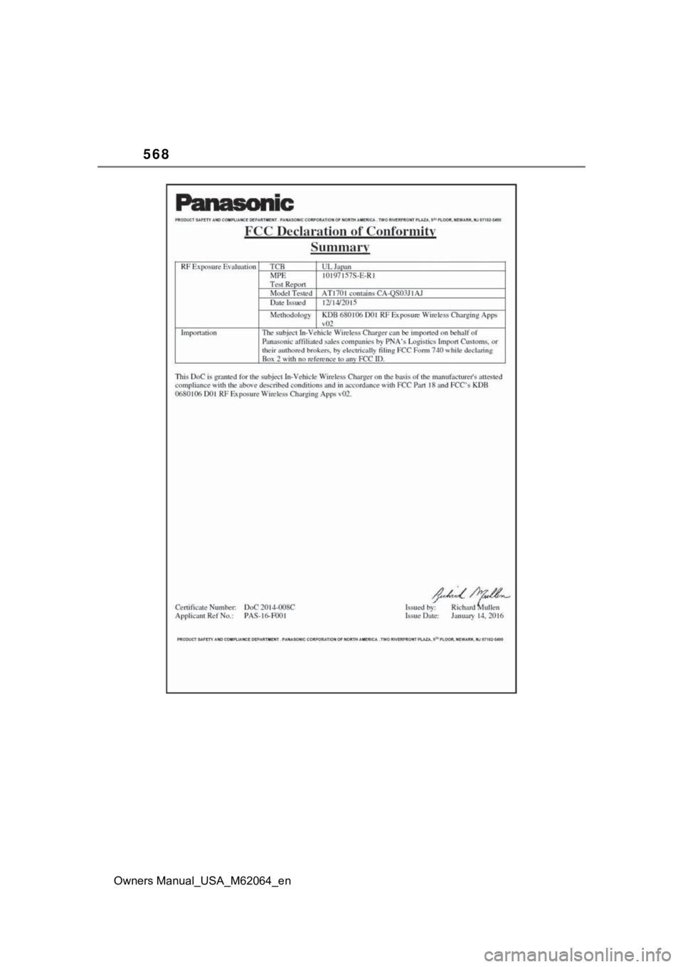 TOYOTA MIRAI 2023  Owners Manual 568
Owners Manual_USA_M62064_en 