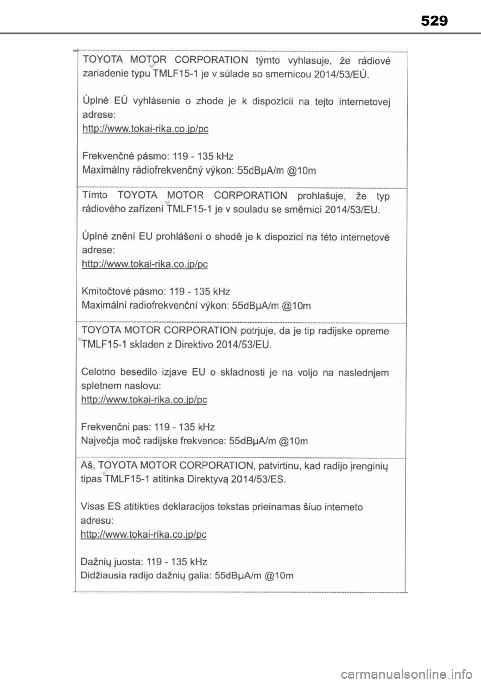 TOYOTA MIRAI 2023 Manual de utilização (in Portuguese) 529 TOYOTA MIRAI 2023 Manual de utilização (in Portuguese) 529
