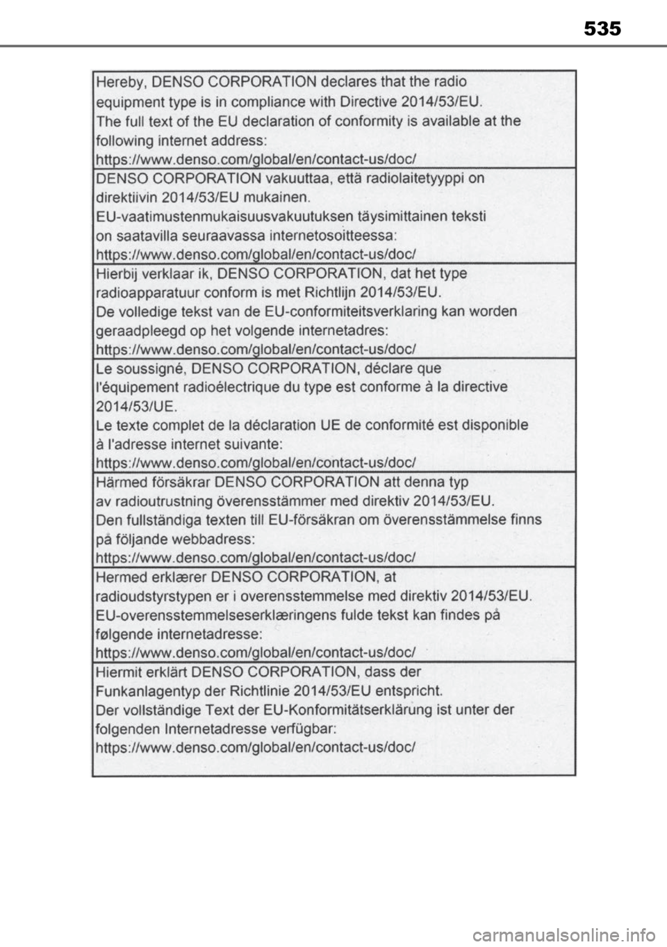 TOYOTA MIRAI 2023 Manual de utilização (in Portuguese) 535 TOYOTA MIRAI 2023 Manual de utilização (in Portuguese) 535