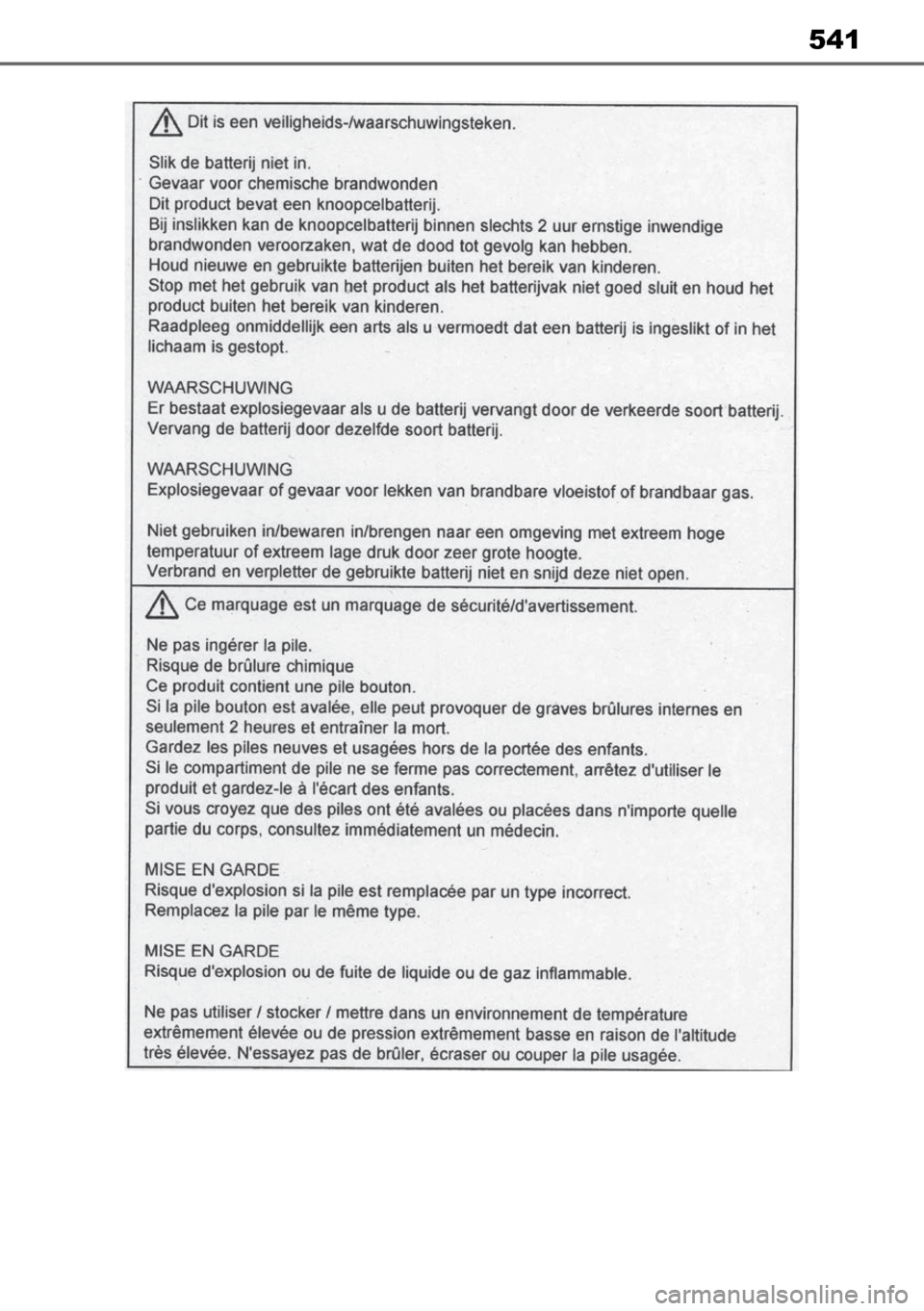 TOYOTA MIRAI 2023 Manual de utilização (in Portuguese) 541 TOYOTA MIRAI 2023 Manual de utilização (in Portuguese) 541