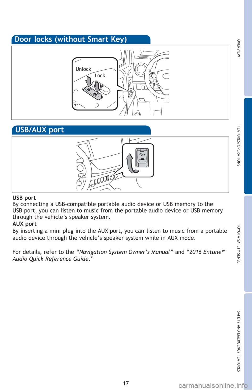 TOYOTA RAV4 2016 XA40 / 4.G Quick Reference Guide �6�$�)�(�7�<��$�1���(�0�(�5�*�(�1�&�<��)�(�$�7�8�5�(�6 �7�2�<�2�7�$��6�$�)�(�7�<��6�(�1�6�( �)�(�$�7�8�5�(�6��2�3�(�5�$�7�,�2�1�6 �2�9�(�5�9�,�(�:
��
��R�R�U��O�R�F�N�V���Z�L�W�K�R�X�W��